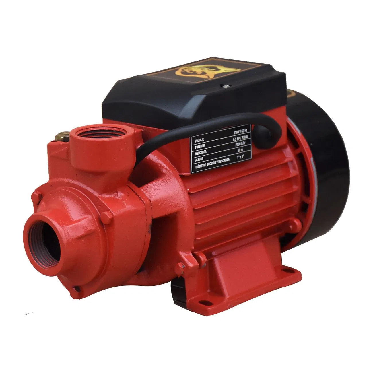 Bomba Eléctrica Autocebante Husky 1"X1" 1/2 HP 370W HKW30