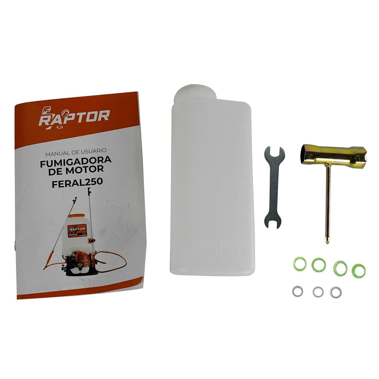 Fumigadora Raptor 25 Litros 26CC 1.2 HP C/Doble Varilla FERAL250