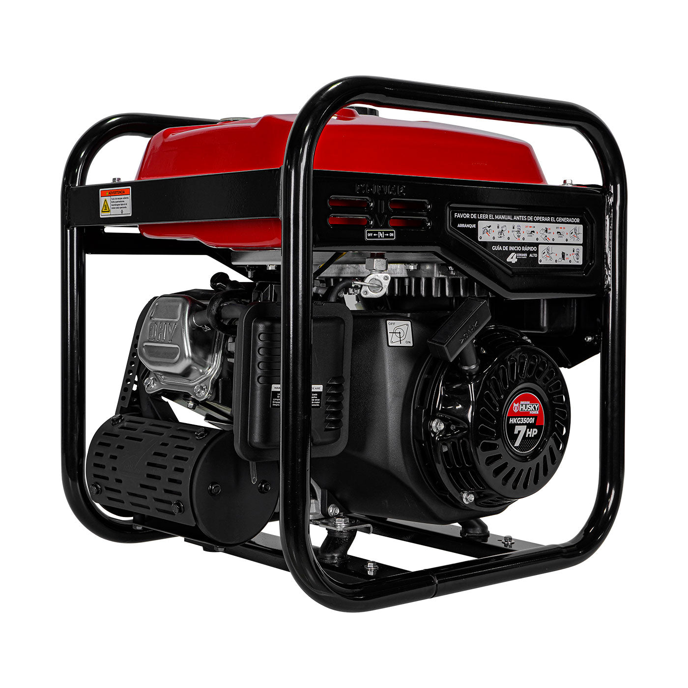 Generador Inverter Swedish Husky Power Portatil A Gasolina 3.5 Kw 7Hp - HKG3500I