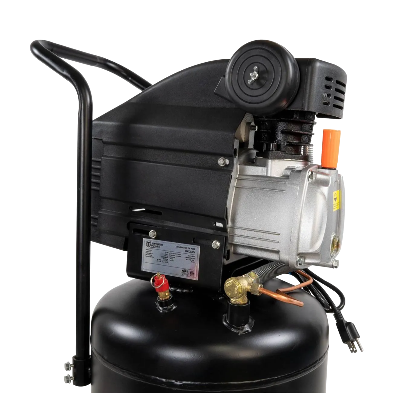 Compresor Vertical De Aire Electrico De 3 Hp 110v/60Hz 116 Psi Swedish Husky Power HKC50V