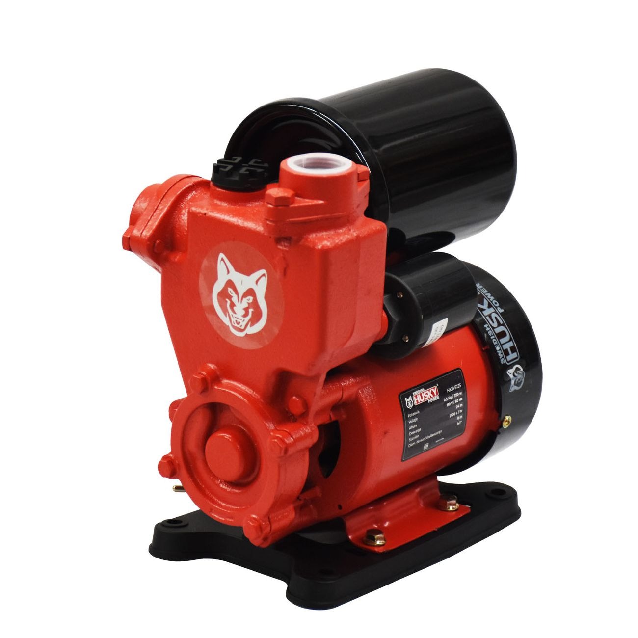 Bomba Electrica Autocebante Husky 1"X1" 1/2HP 370W HKW5125