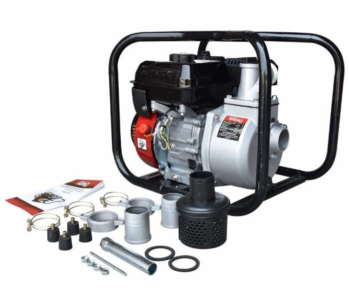 Motobomba A Gasolina 200cc 6.5 Hp Autocebante 4 Tiempos 2"x2" Husky HKW2065