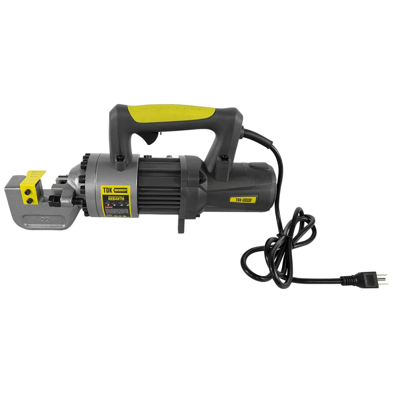Cortadora De Varilla Profesional Electrica 110V/60 Hz 1150W 5/8 a 7/8 De Corte TDK MACHINERY - REBAR78
