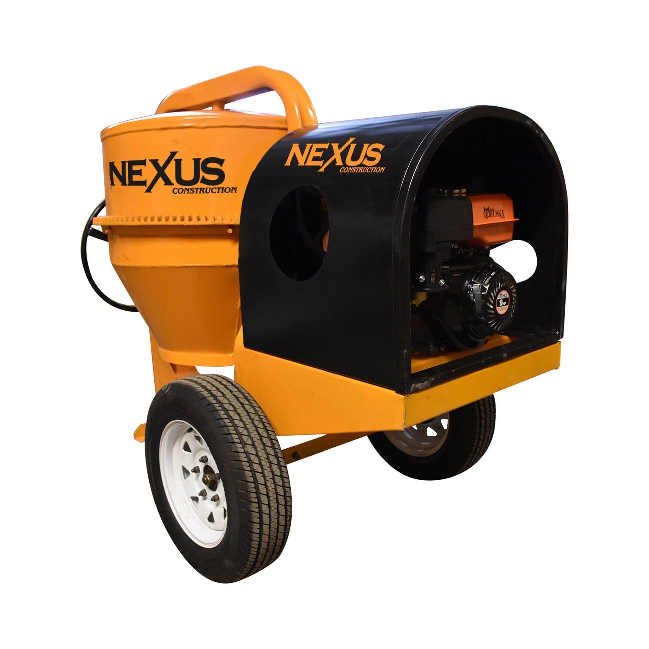 Revolvedora Nexus 1 Saco Con Motor Husky 9 HP NEXHSK9