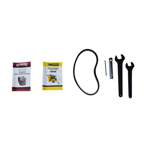 Cortadora De Piso Para Concreto Con Motor A Gasolina De 13Hp Para Discos De 14" TDK TDK400-HK13