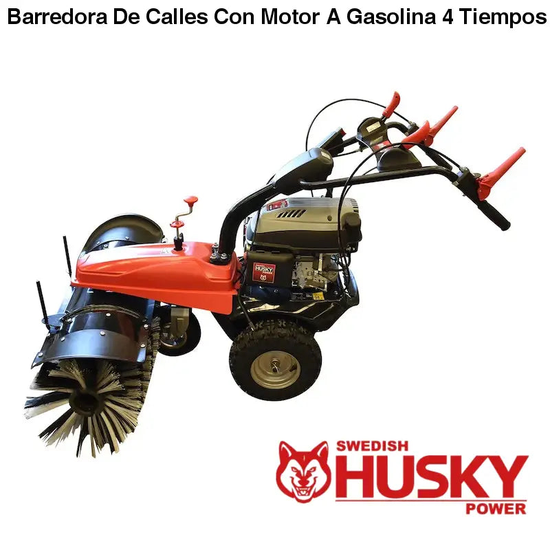 Barredora De Calles Con Motor A Gasolina 4 Tiempos 150cc 5Hp