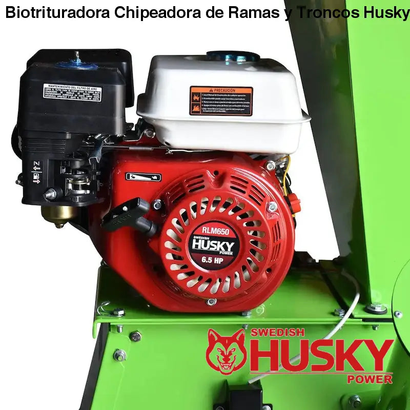 Biotrituradora Chipeadora de Ramas y Troncos Husky Diámetro