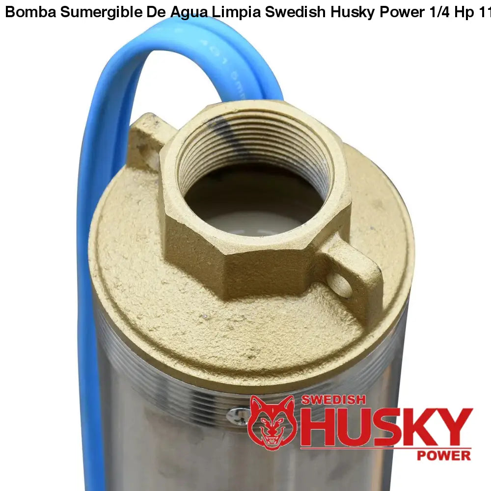 Bomba Sumergible De Agua Limpia Swedish Husky Power 1/4 Hp
