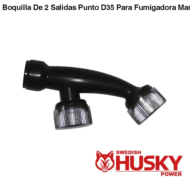 Boquilla De 2 Salidas Punto D35 Para Fumigadora Manual
