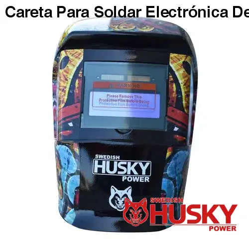 Careta Para Soldar Electrónica De Sombra Variable Grafiti