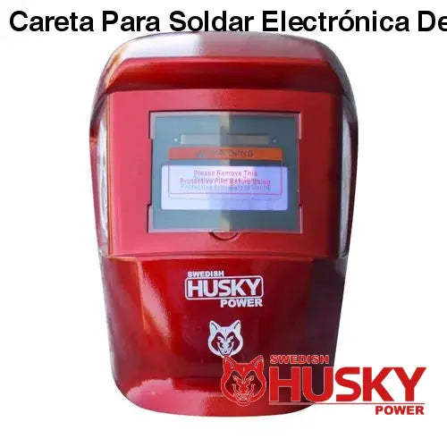 Careta Para Soldar Electrónica De Sombra Variable Husky