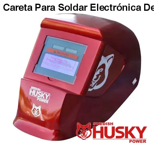 Careta Para Soldar Electrónica De Sombra Variable Husky