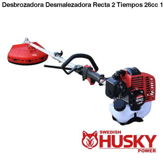 Desbrozadora Desmalezadora Recta 2 Tiempos 26cc 1.2Hp Husky