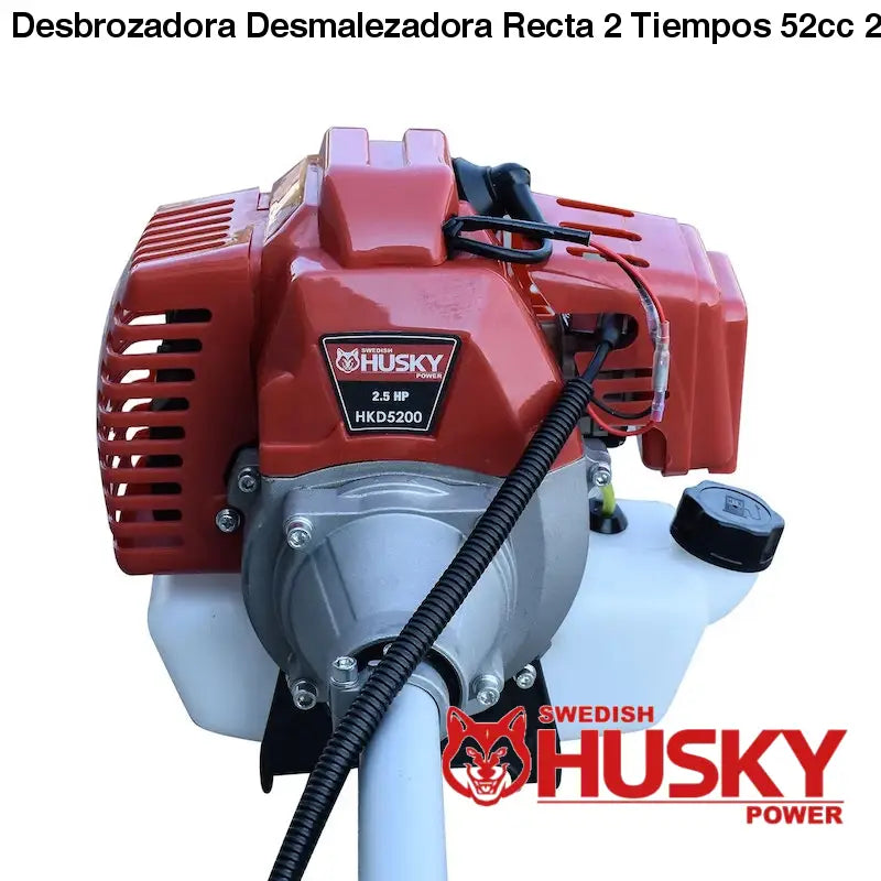 Desbrozadora Desmalezadora Recta 2 Tiempos 52cc 2.5Hp Husky
