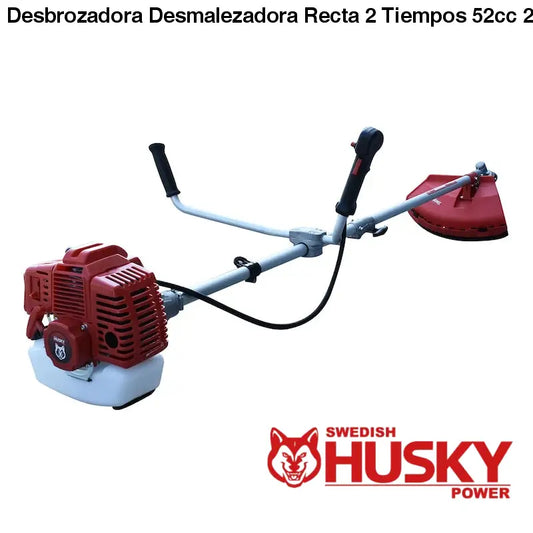 Desbrozadora Desmalezadora Recta 2 Tiempos 52cc 2.5Hp Husky