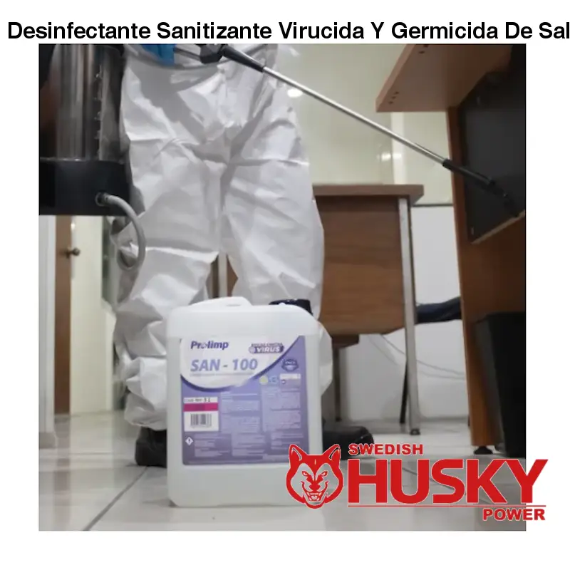 Desinfectante Sanitizante Virucida Y Germicida De Sales