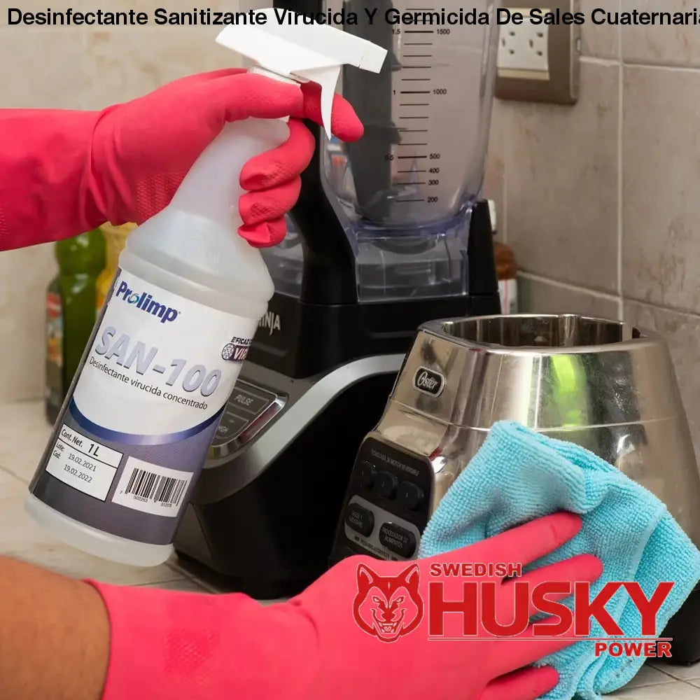 Desinfectante Sanitizante Virucida Y Germicida De Sales