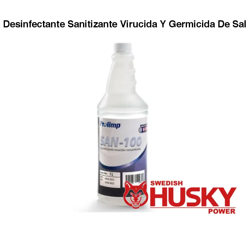 Desinfectante Sanitizante Virucida Y Germicida De Sales