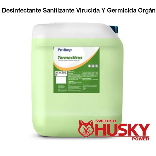 Desinfectante Sanitizante Virucida Y Germicida Orgánico