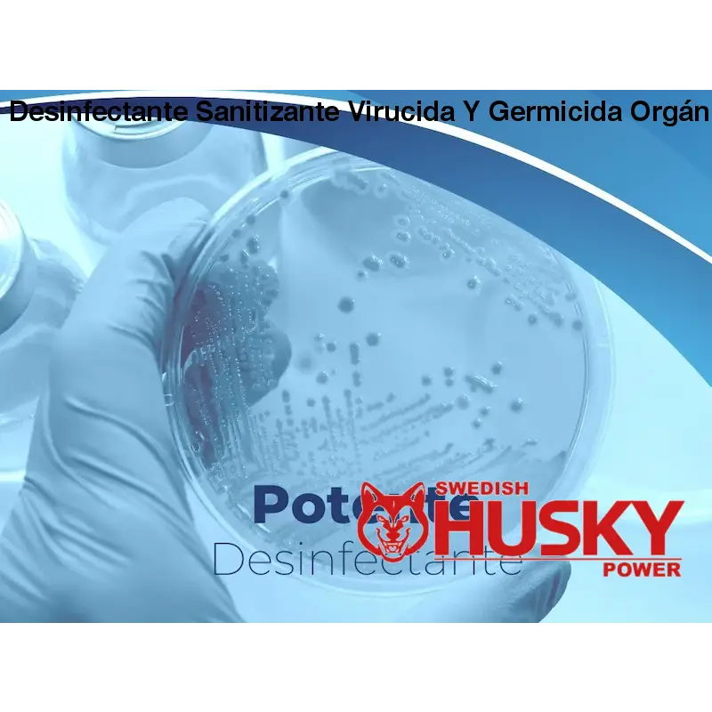 Desinfectante Sanitizante Virucida Y Germicida Orgánico