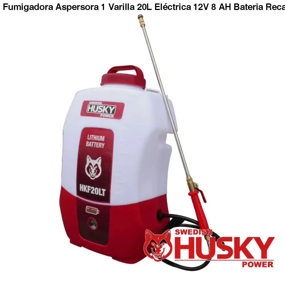 Fumigadora Aspersora 1 Varilla 20L Eléctrica 12V 8 AH