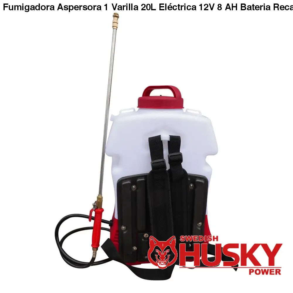 Fumigadora Aspersora 1 Varilla 20L Eléctrica 12V 8 AH