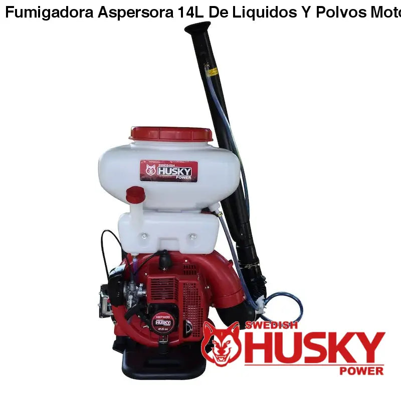 Fumigadora Aspersora 14L De Liquidos Y Polvos Motorizada 2.5