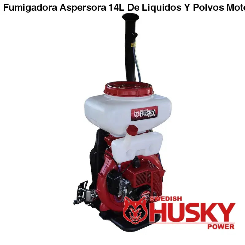 Fumigadora Aspersora 14L De Liquidos Y Polvos Motorizada 2.5