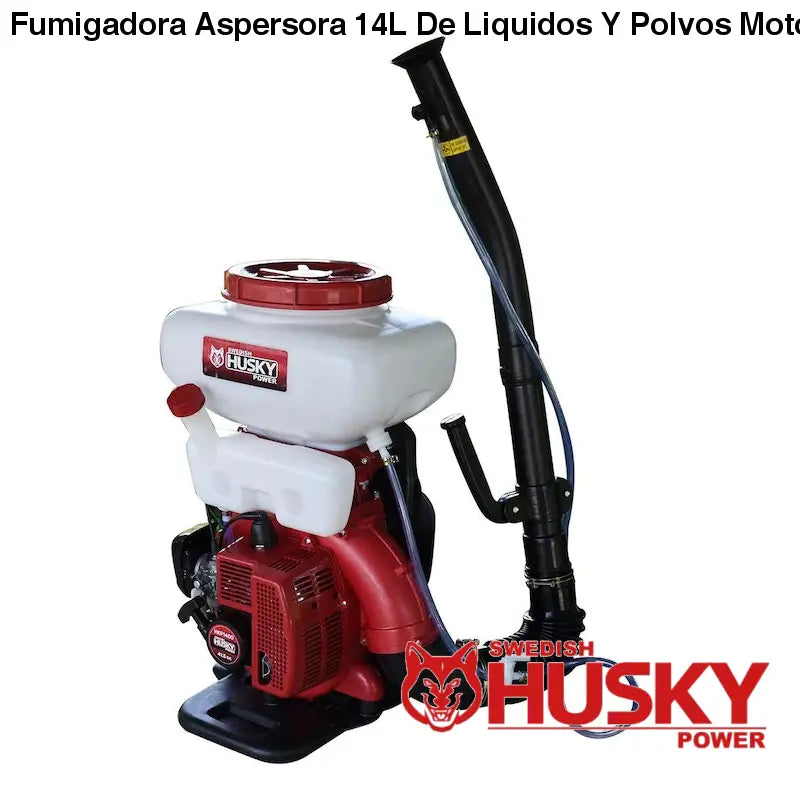 Fumigadora Aspersora 14L De Liquidos Y Polvos Motorizada 2.5