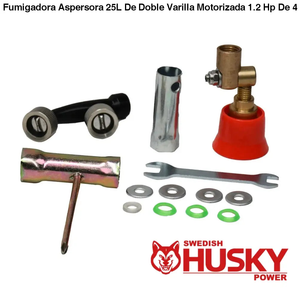 Fumigadora Aspersora 25L De Doble Varilla Motorizada 1.2 Hp