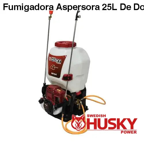 Fumigadora Aspersora 25L De Doble Varilla Motorizada 1.2 Hp