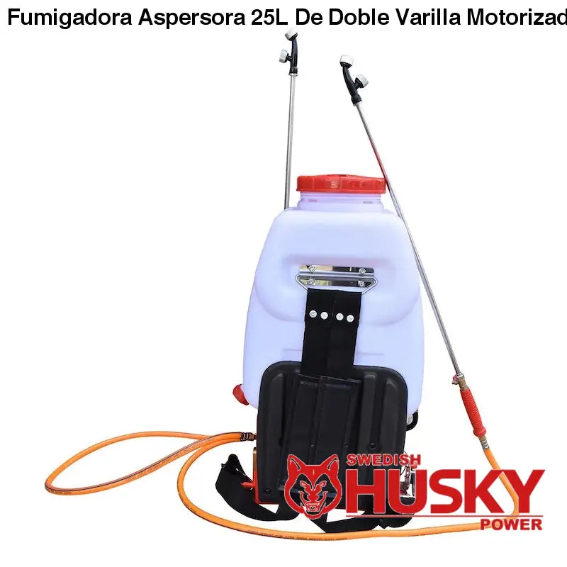 Fumigadora Aspersora 25L De Doble Varilla Motorizada 1Hp De