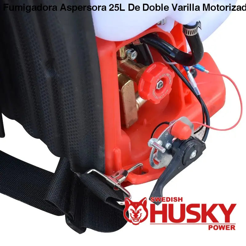 Fumigadora Aspersora 25L De Doble Varilla Motorizada 1Hp De