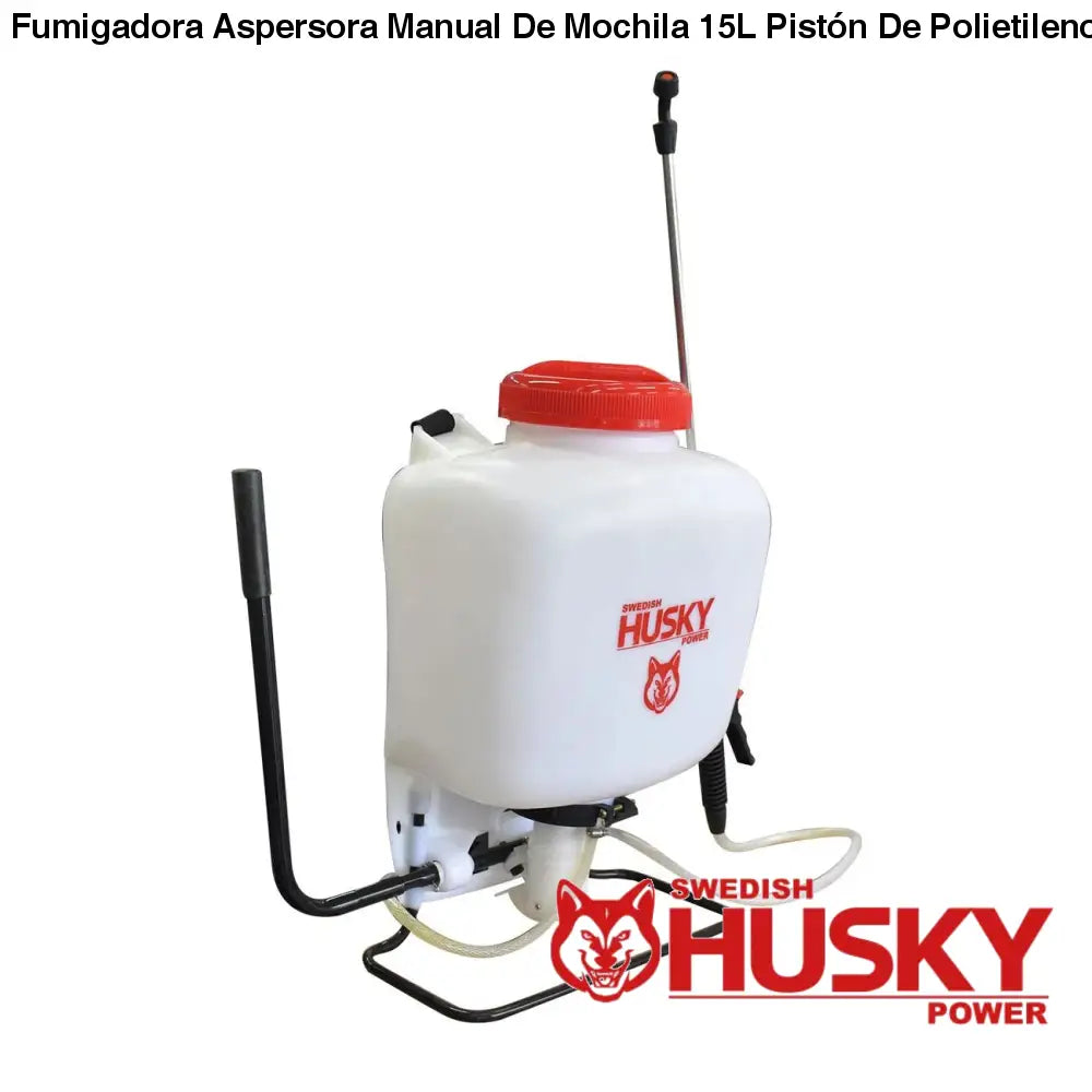 Fumigadora Aspersora Manual De Mochila 15L Pistón De
