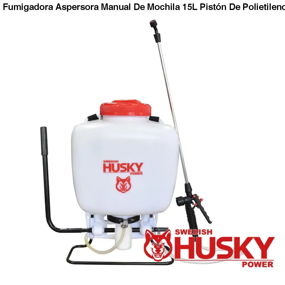 Fumigadora Aspersora Manual De Mochila 15L Pistón De