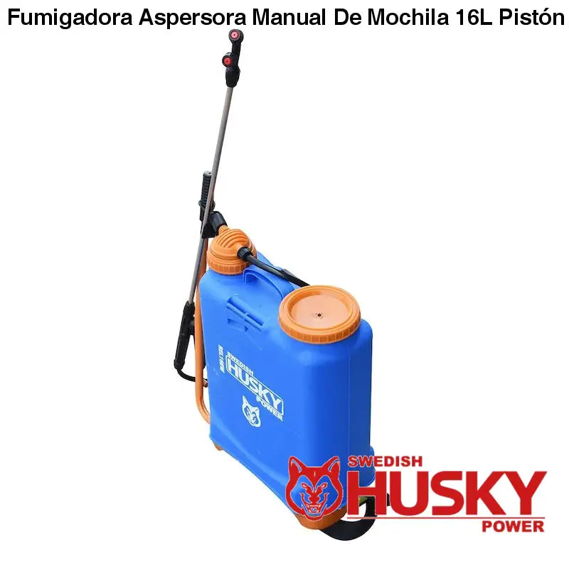 Fumigadora Aspersora Manual De Mochila 16L Pistón De