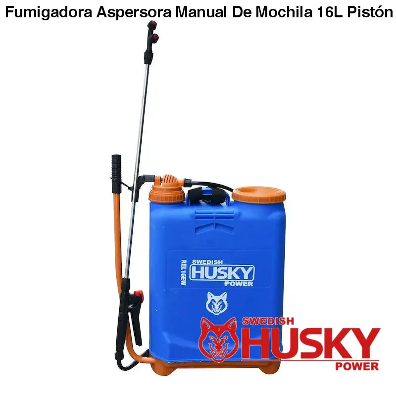 Fumigadora Aspersora Manual De Mochila 16L Pistón De