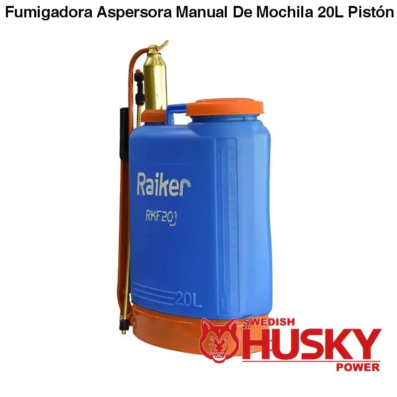 Fumigadora Aspersora Manual De Mochila 20L Pistón De Laton