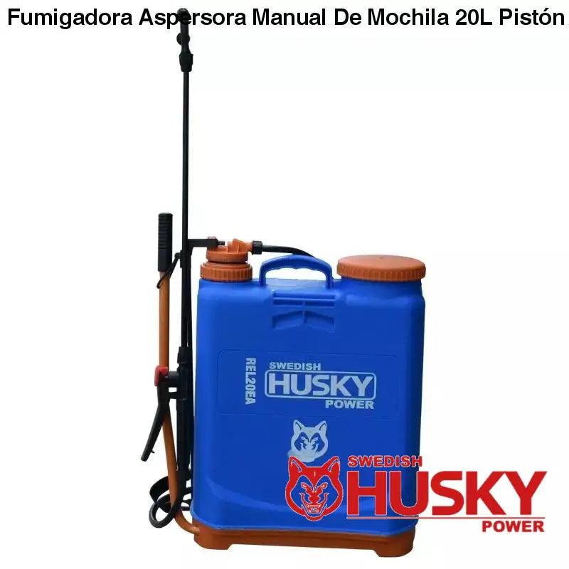 Fumigadora Aspersora Manual De Mochila 20L Pistón De