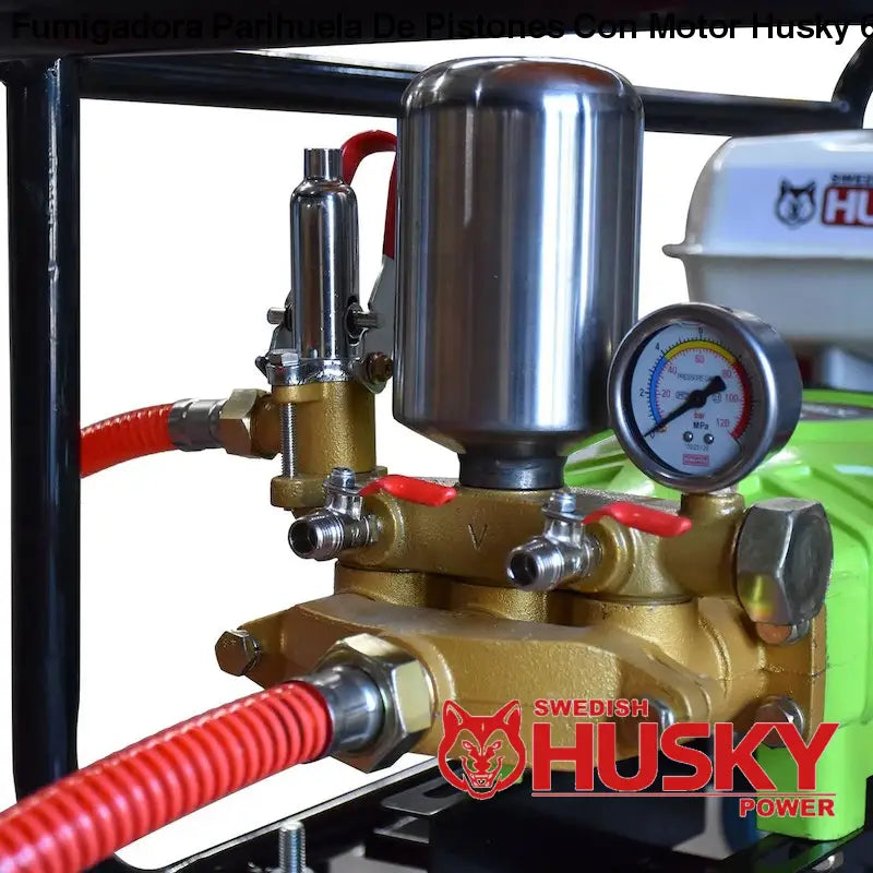 Fumigadora Parihuela De Pistones Con Motor Husky 6.5 Hp