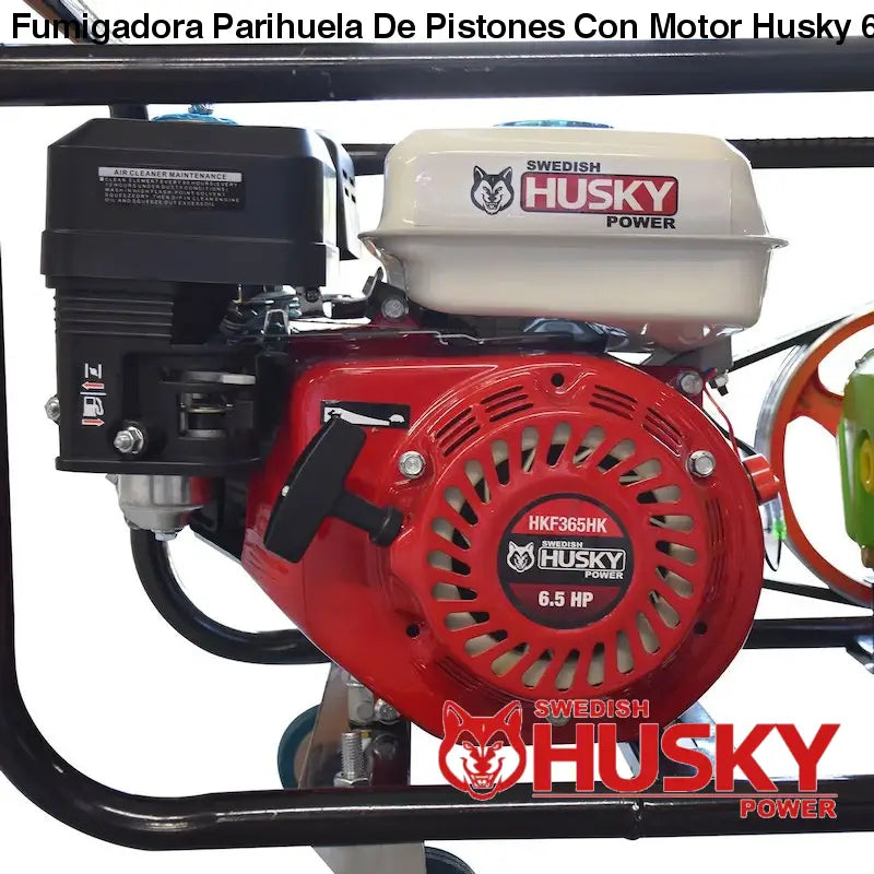 Fumigadora Parihuela De Pistones Con Motor Husky 6.5 Hp
