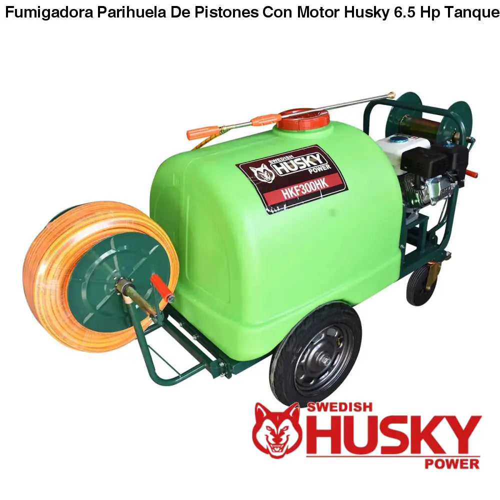 Fumigadora Parihuela De Pistones Con Motor Husky 6.5 Hp