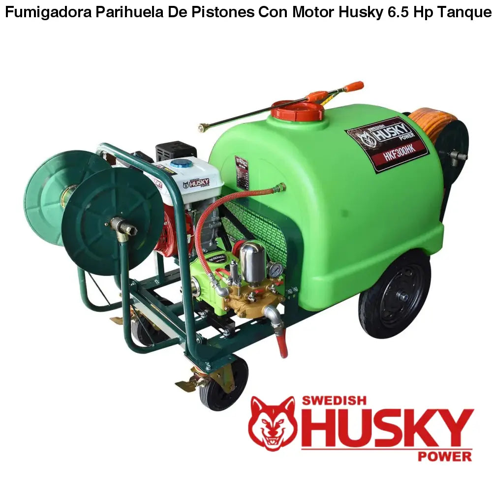 Fumigadora Parihuela De Pistones Con Motor Husky 6.5 Hp