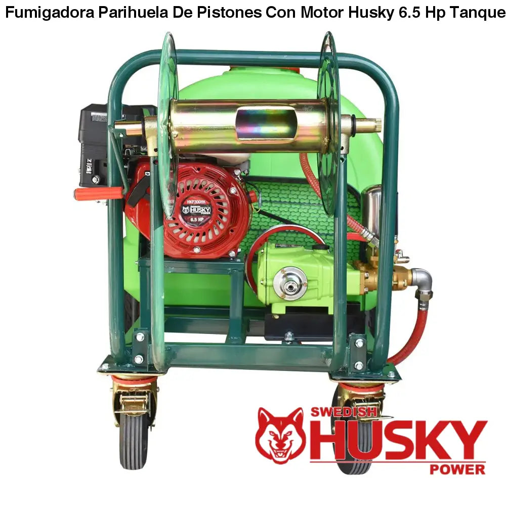 Fumigadora Parihuela De Pistones Con Motor Husky 6.5 Hp