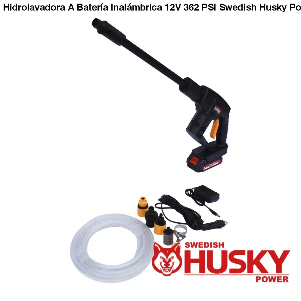 Hidrolavadora A Batería Inalámbrica 12V 362 PSI Swedish