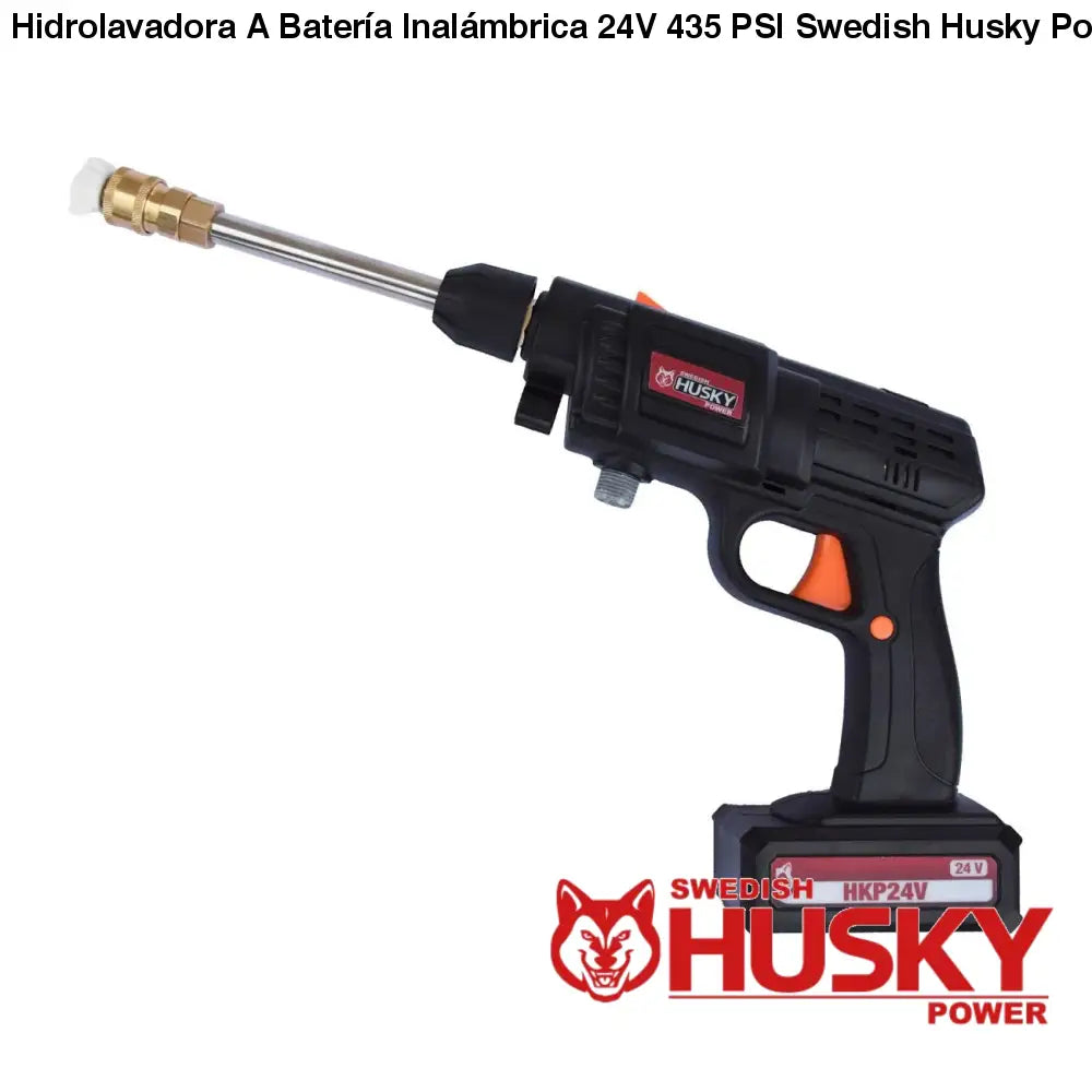 Hidrolavadora A Batería Inalámbrica 24V 435 PSI Swedish