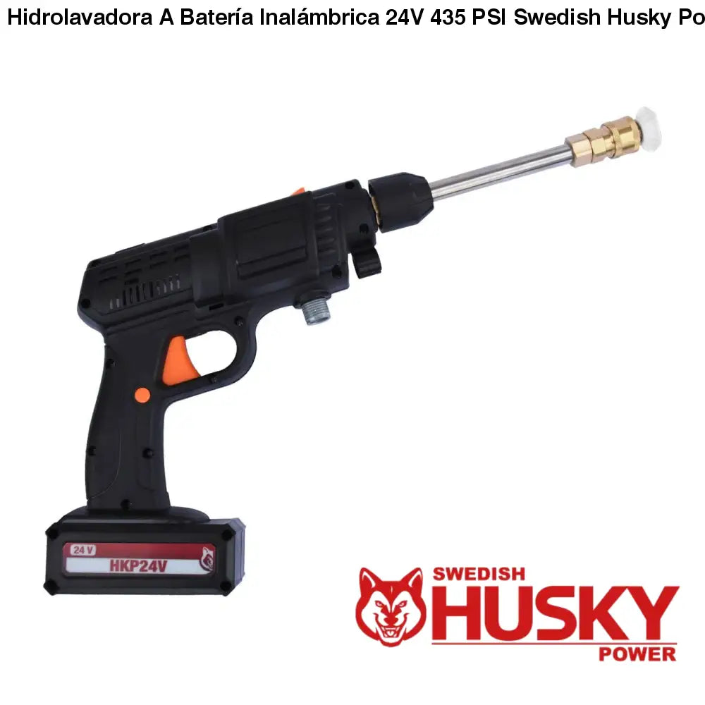 Hidrolavadora A Batería Inalámbrica 24V 435 PSI Swedish