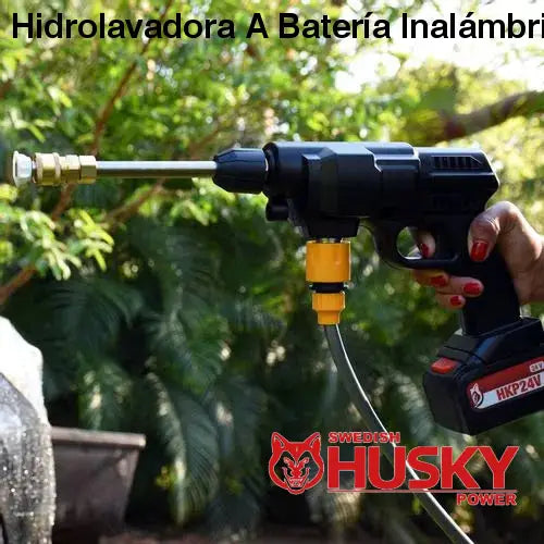 Hidrolavadora A Batería Inalámbrica 24V 435 PSI Swedish