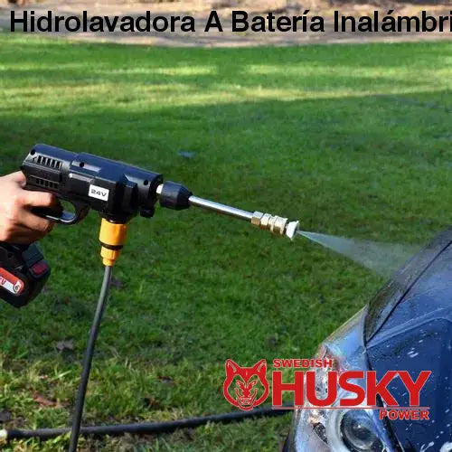 Hidrolavadora A Batería Inalámbrica 24V 435 PSI Swedish