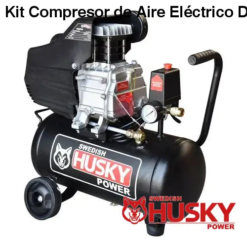 Kit Compresor de Aire Eléctrico De 2.5 Hp 110V Con Tanque De